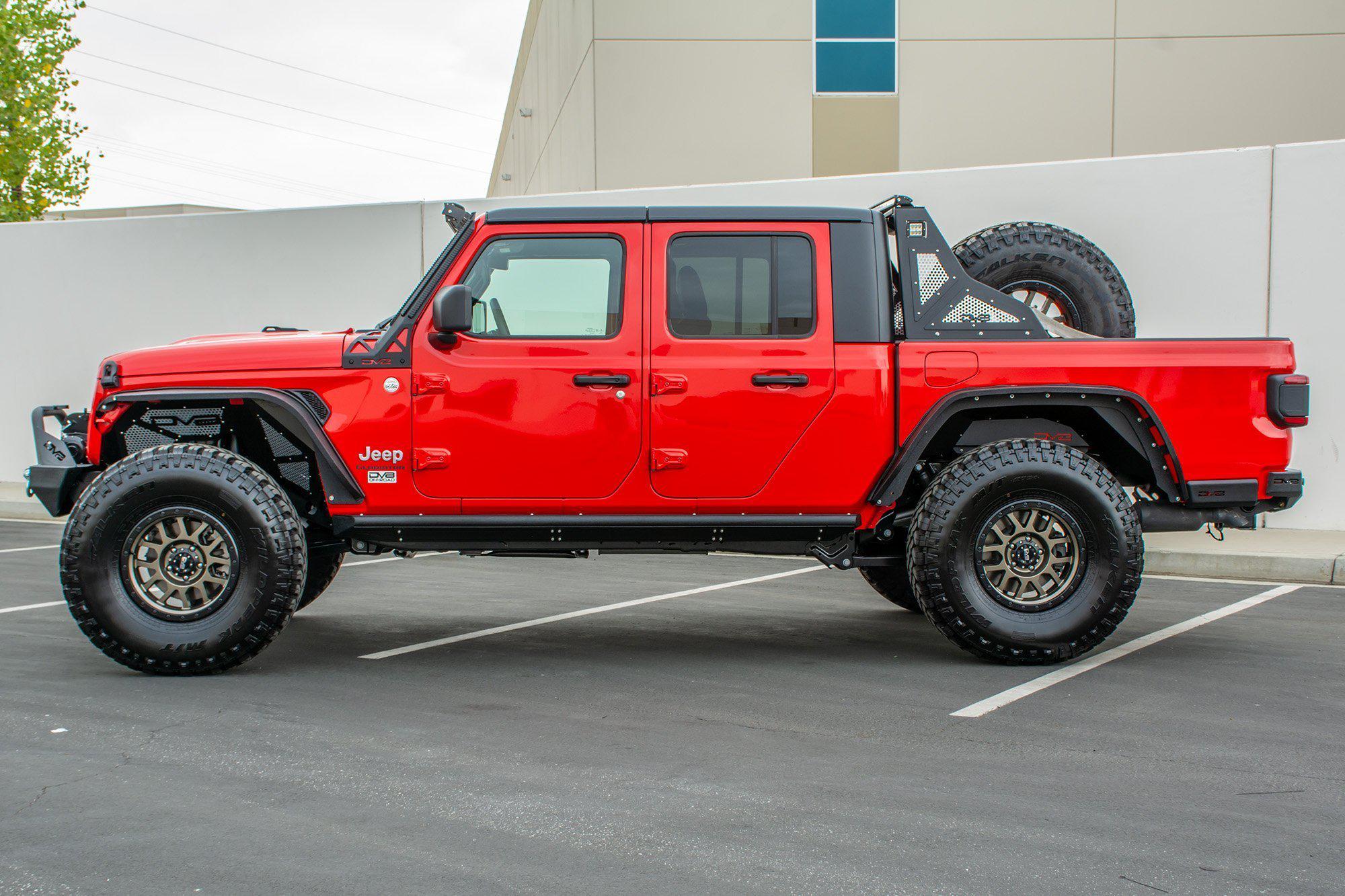 2020-2026 Jeep Gladiator JT Rock Sliders with Step - Image 6