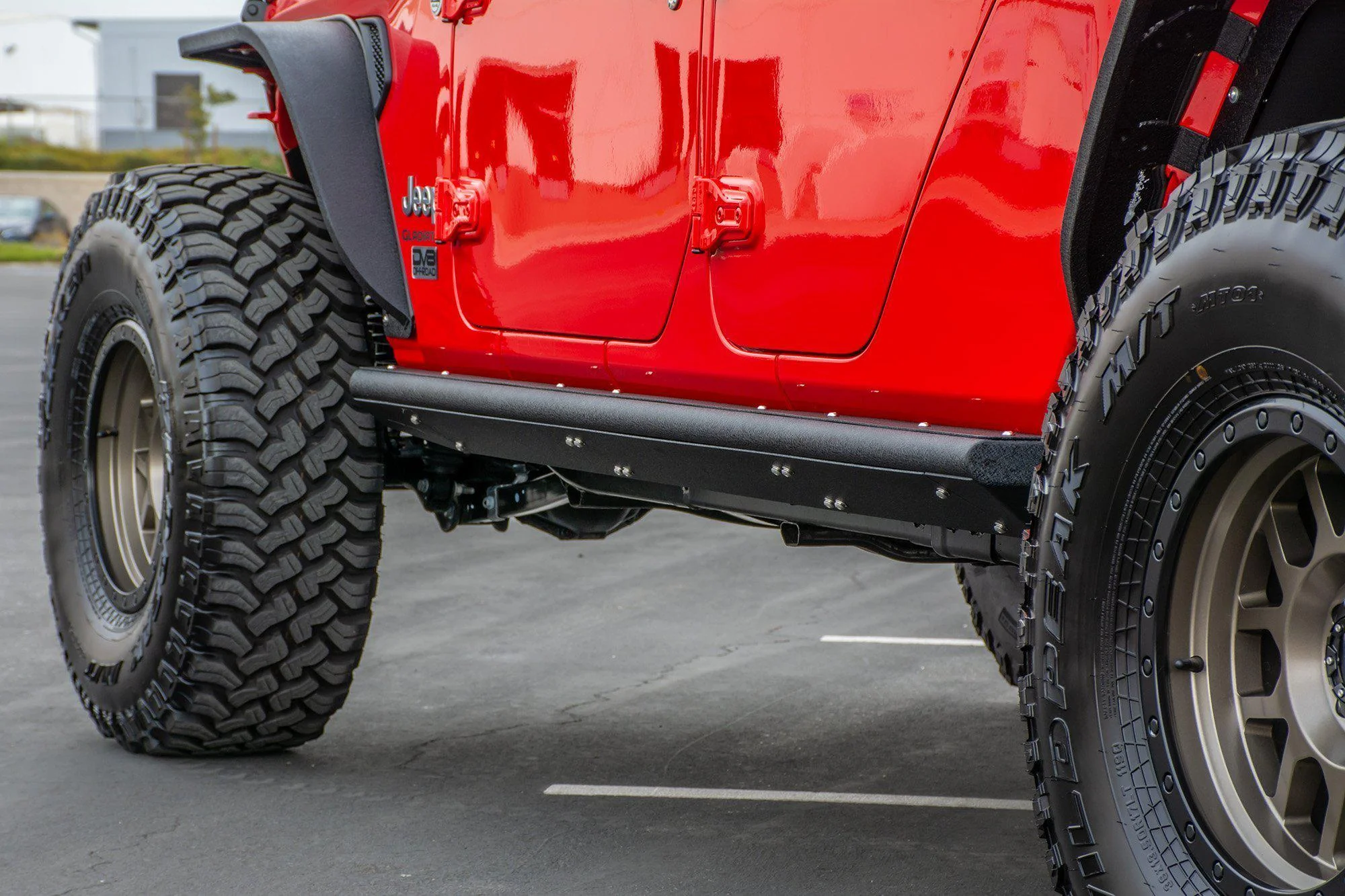 2020-2026 Jeep Gladiator JT Rock Sliders with Step - Image 7