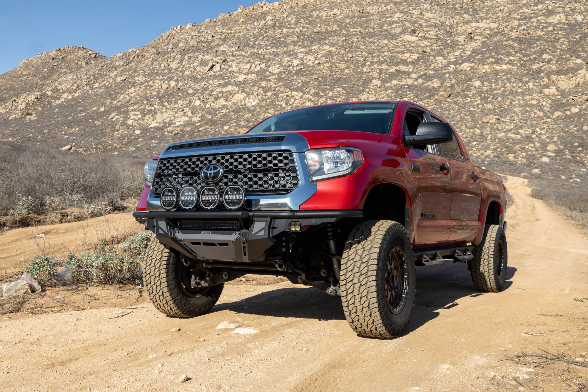 2014-2021 Toyota Tundra Tube Front Bumper - Image 2