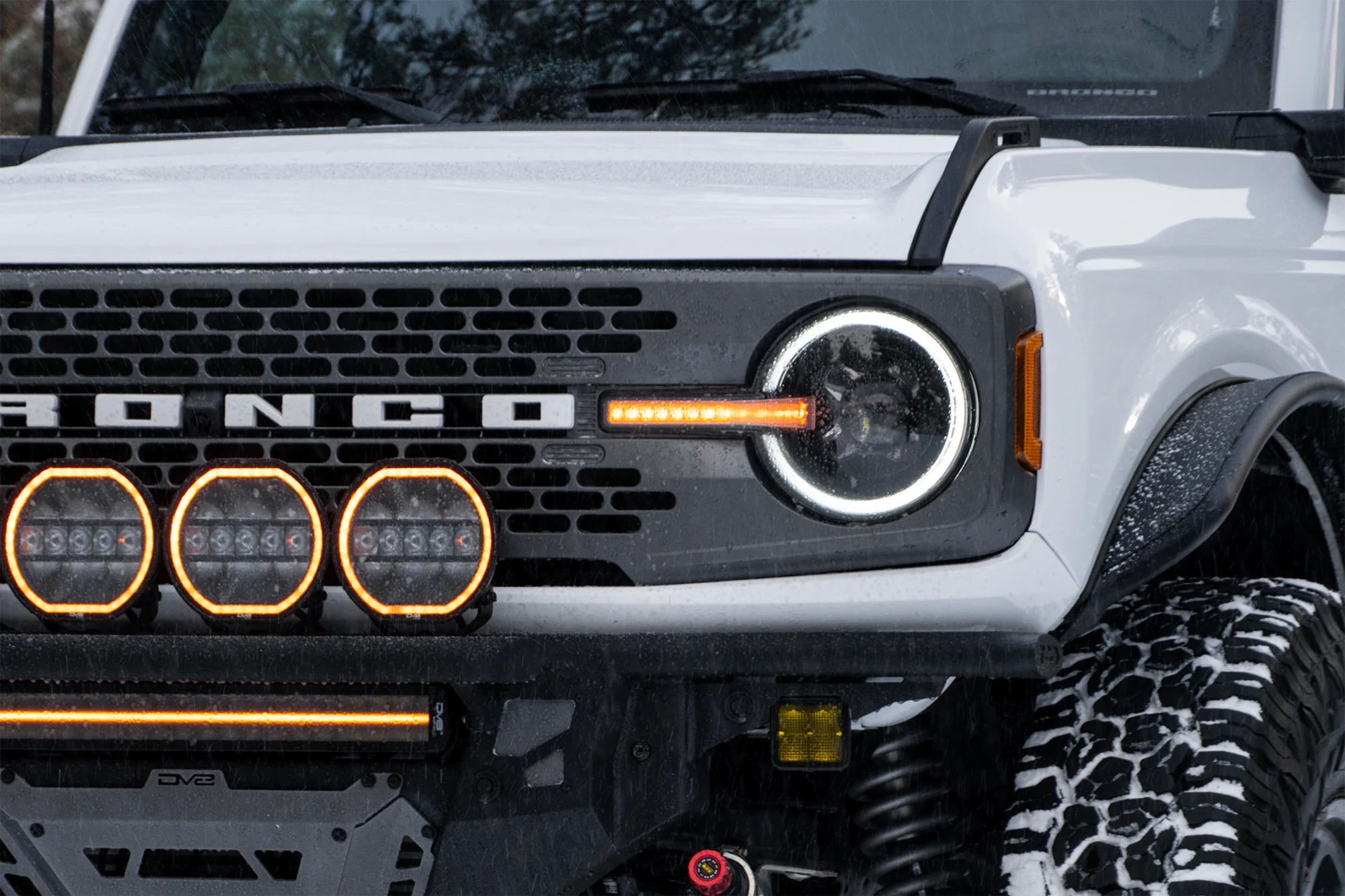 2021-2026 Ford Bronco Black Headlights - Image 5