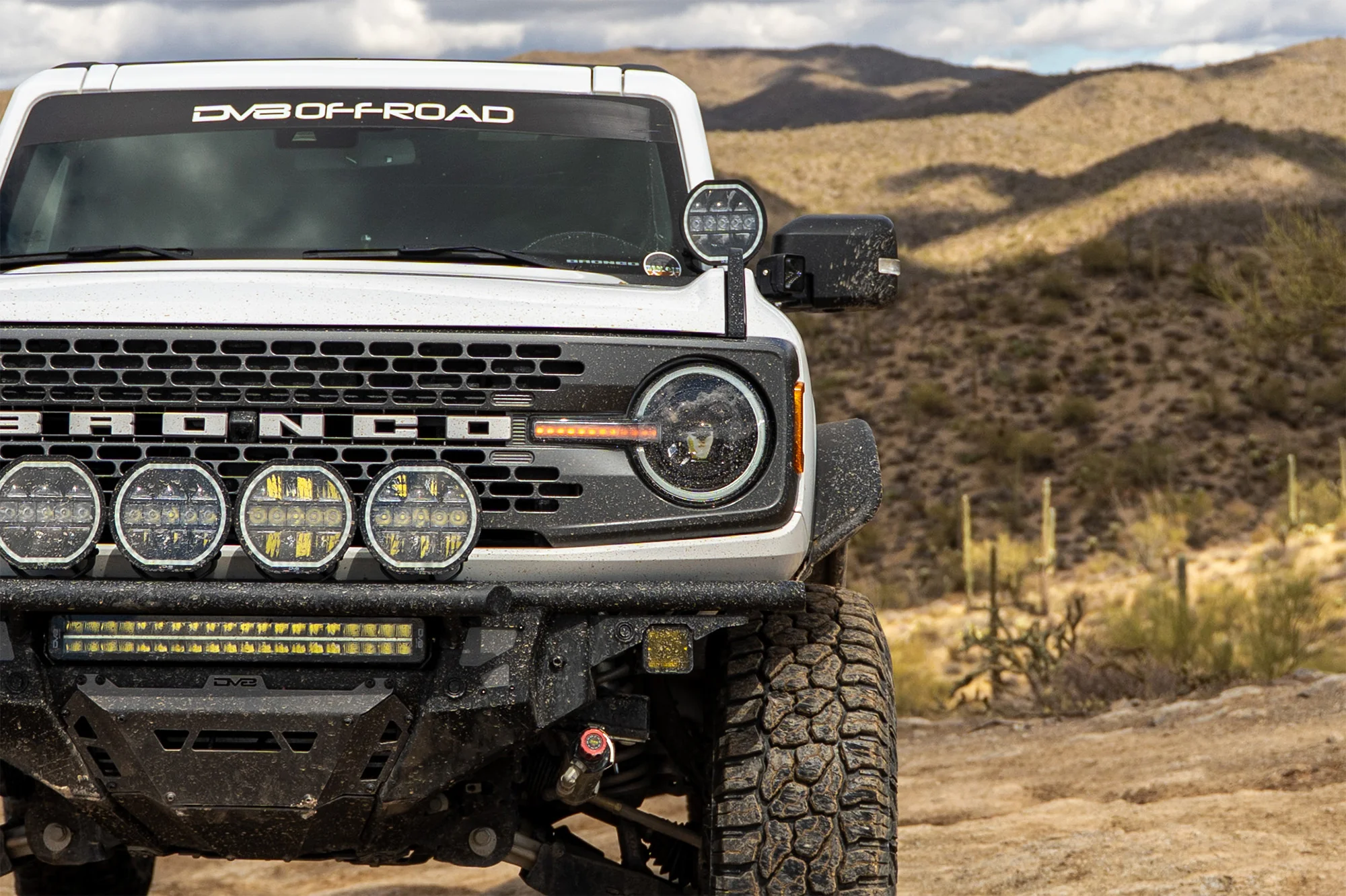 2021-2026 Ford Bronco Black Headlights - Image 6