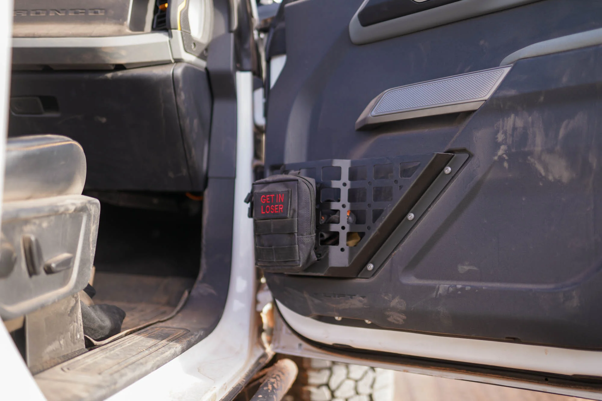 2021-2026 Ford Bronco | Front Door Pocket Molle Panels - Image 4