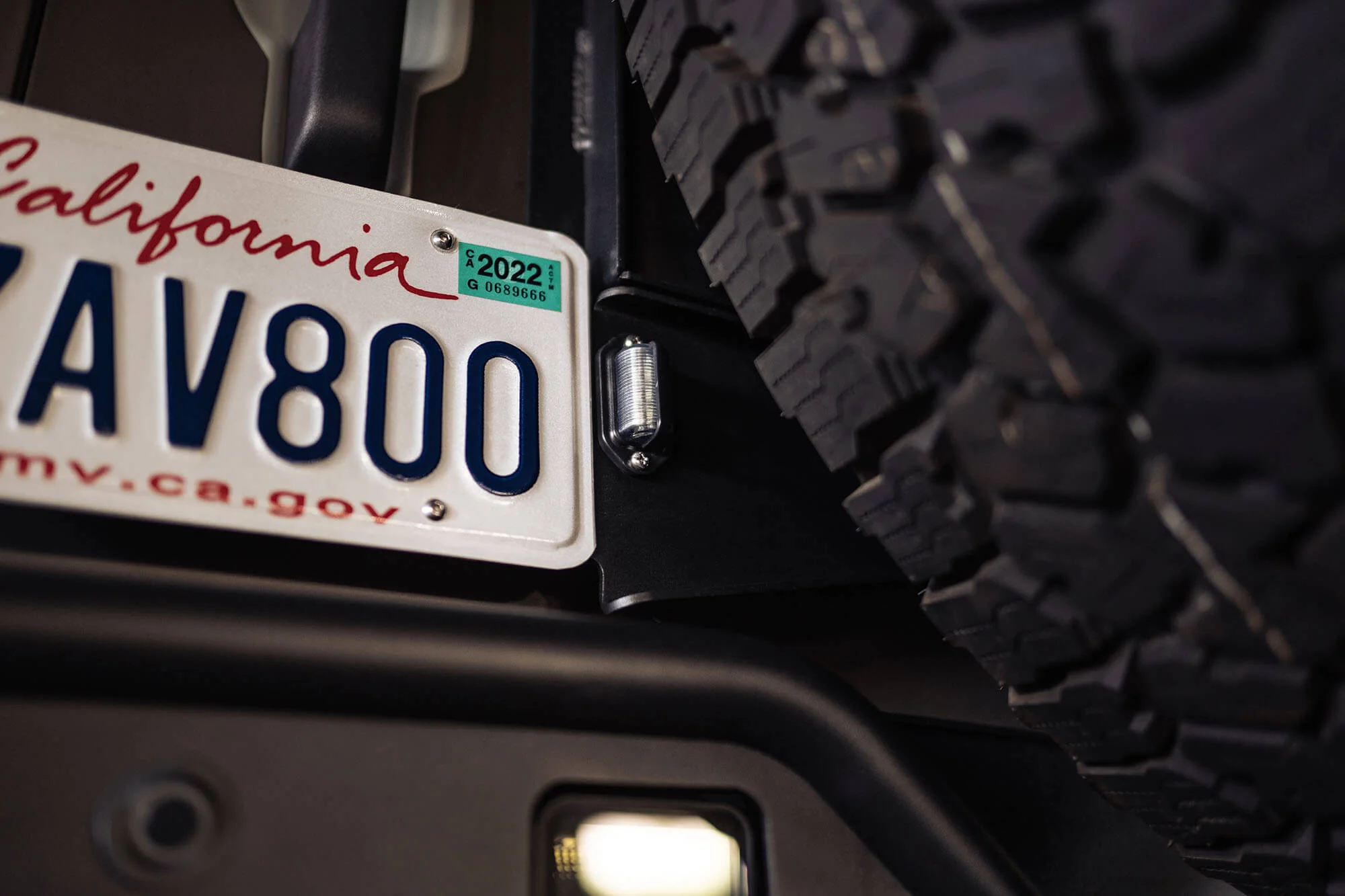 2021-2026 Ford Bronco Rear License Plate Relocation Bracket - Image 6