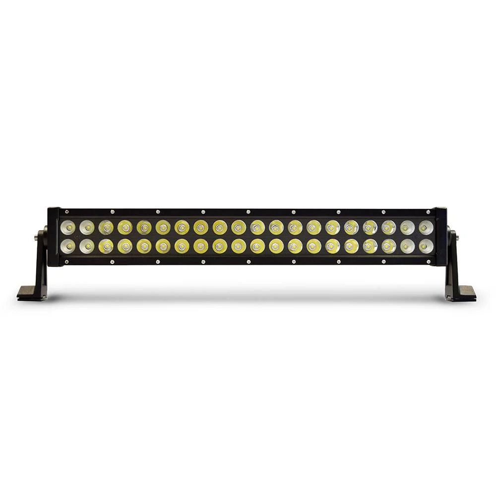 Dual Row LED Light Bar with Black Bezel - Image 4