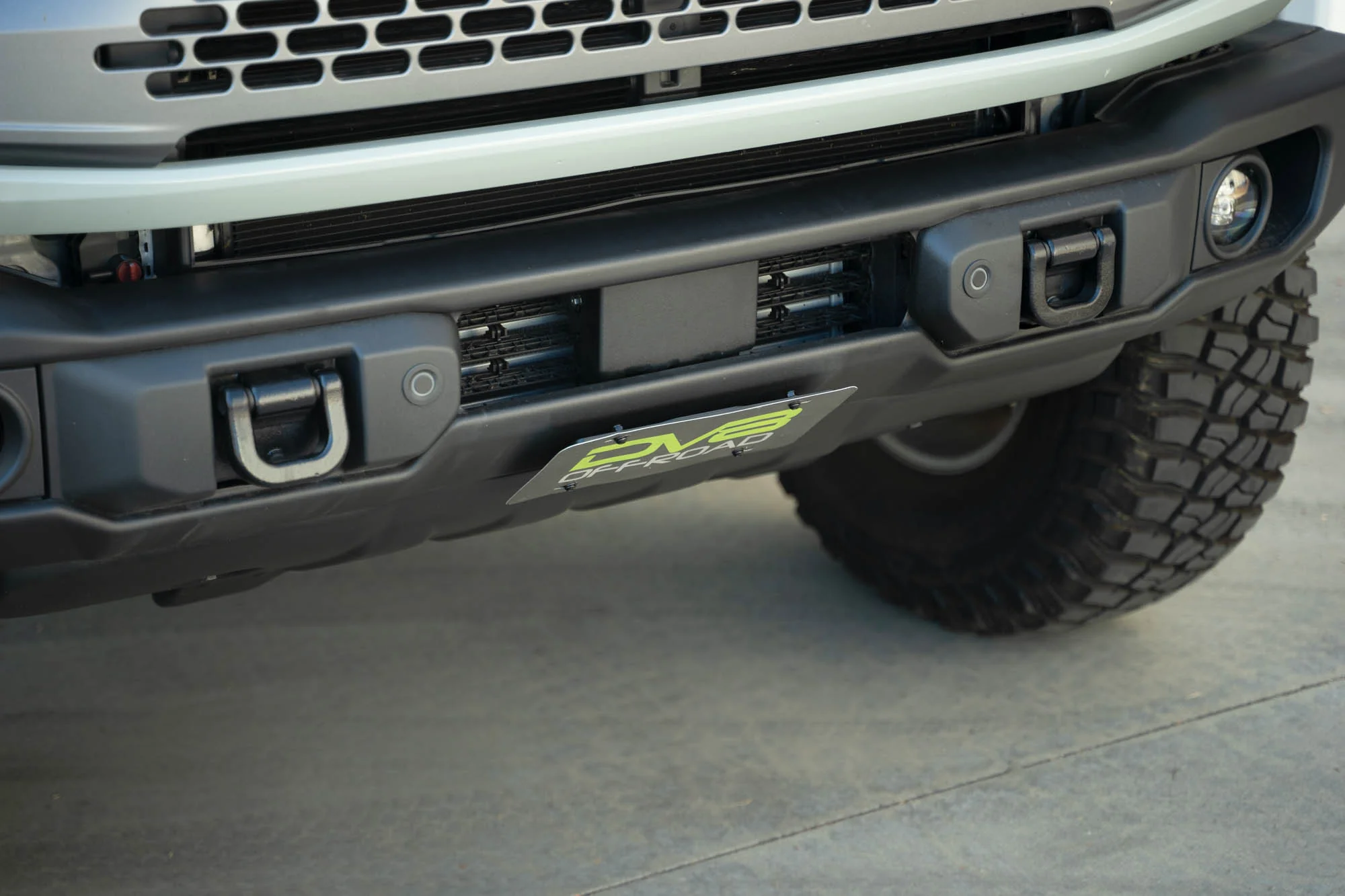 2021-2026 Ford Bronco | Capable Bumper Slanted Front License Plate Mount - Image 10