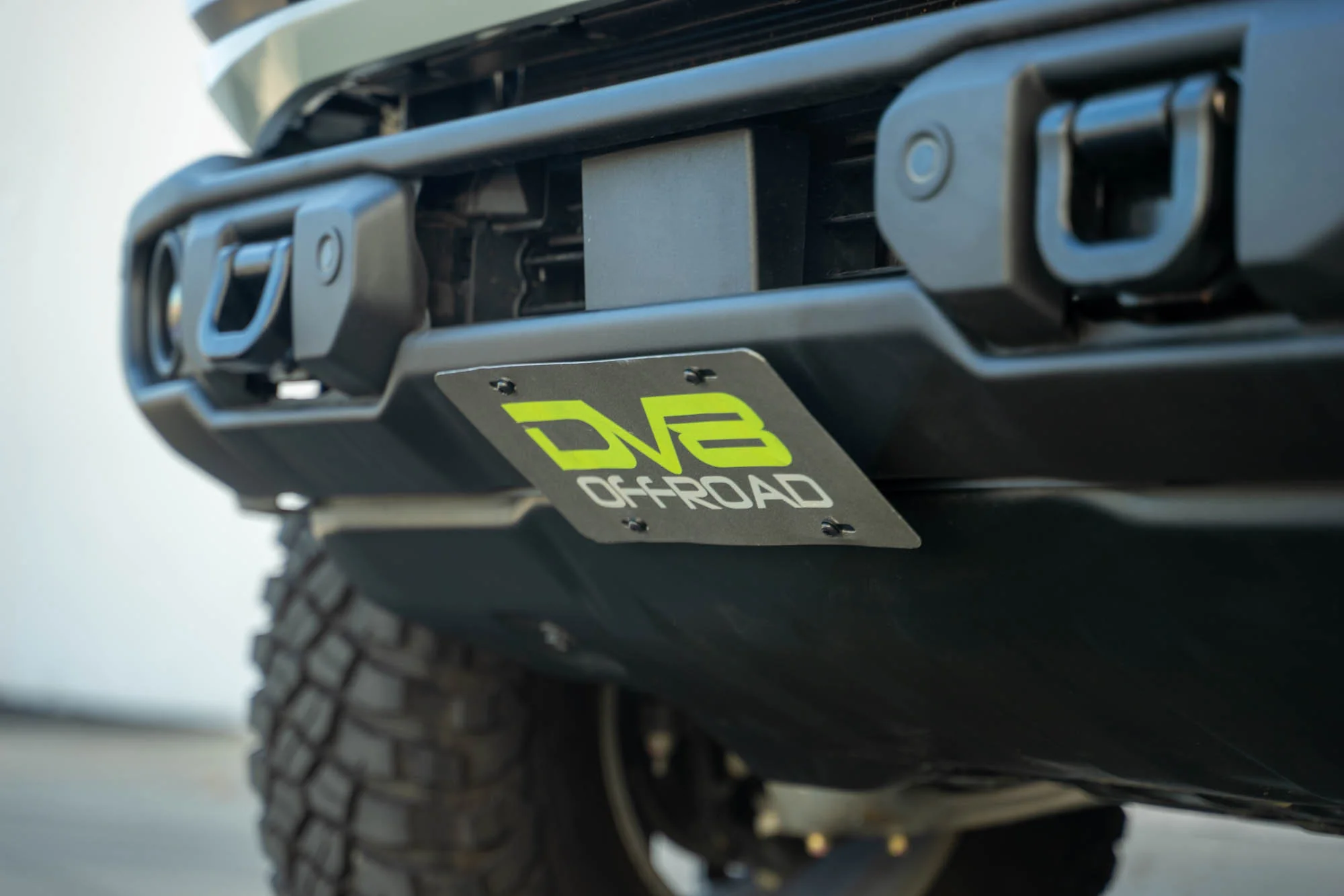 2021-2026 Ford Bronco | Capable Bumper Slanted Front License Plate Mount - Image 9