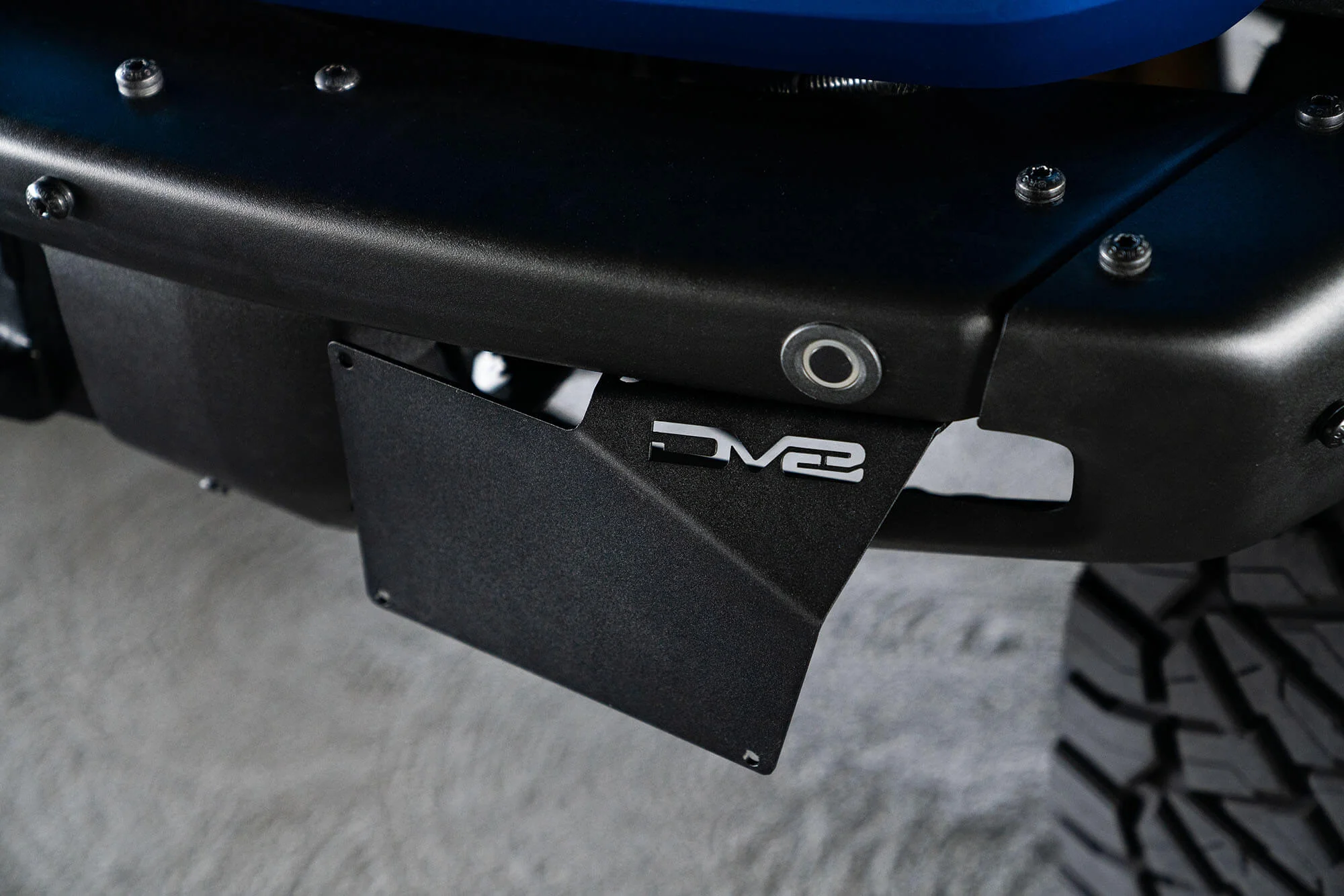 2021-2026 Ford Bronco | Factory Front Bumper License Relocation Bracket | Side - Image 14