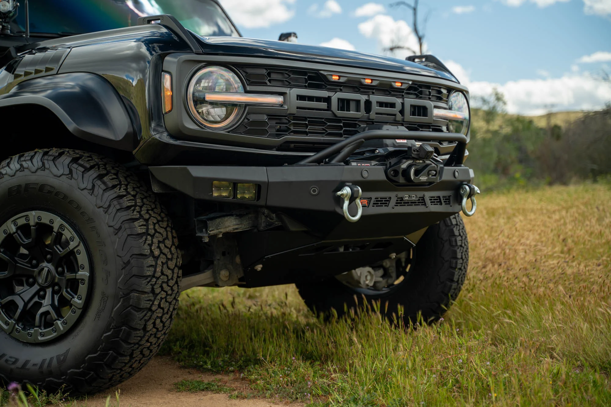 2022-2026 Ford Bronco Raptor Spec Series Winch Front Bumper - Image 10