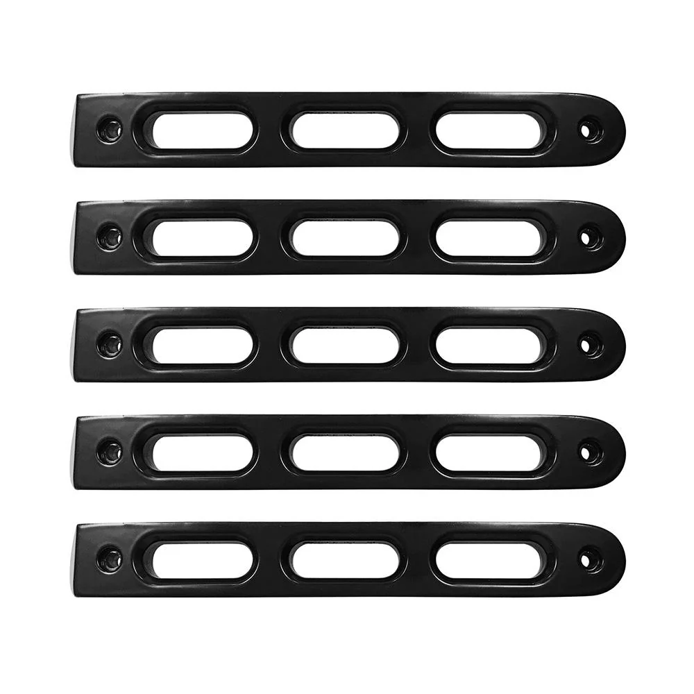 2007-2018 Jeep JK 4 Door Handle Inserts | 5 pcs | Black