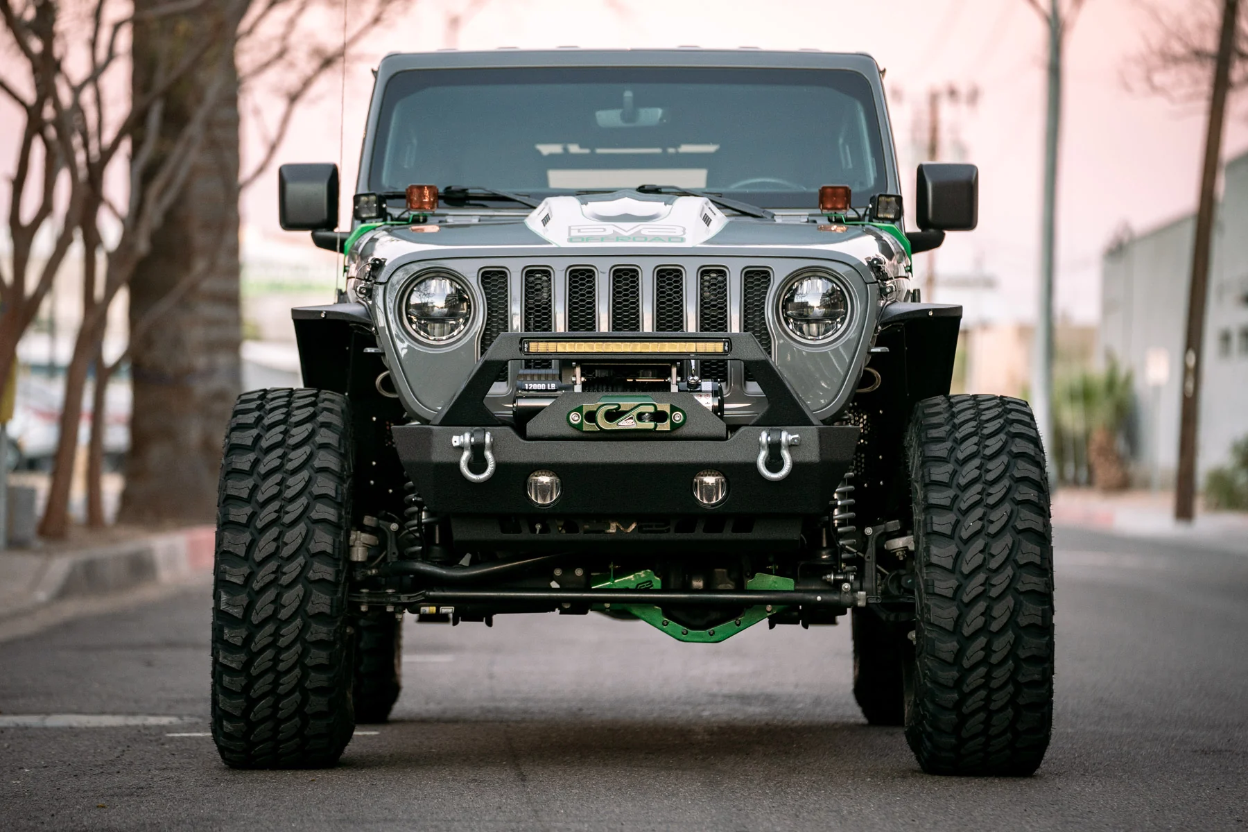 2018-2026 Jeep Wrangler JL & Gladiator JT Heat Dispersion Hood - Image 6