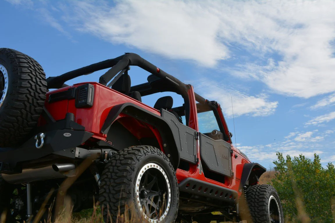 2007-2018 Jeep Wrangler JK Rear Rock Doors - Image 6