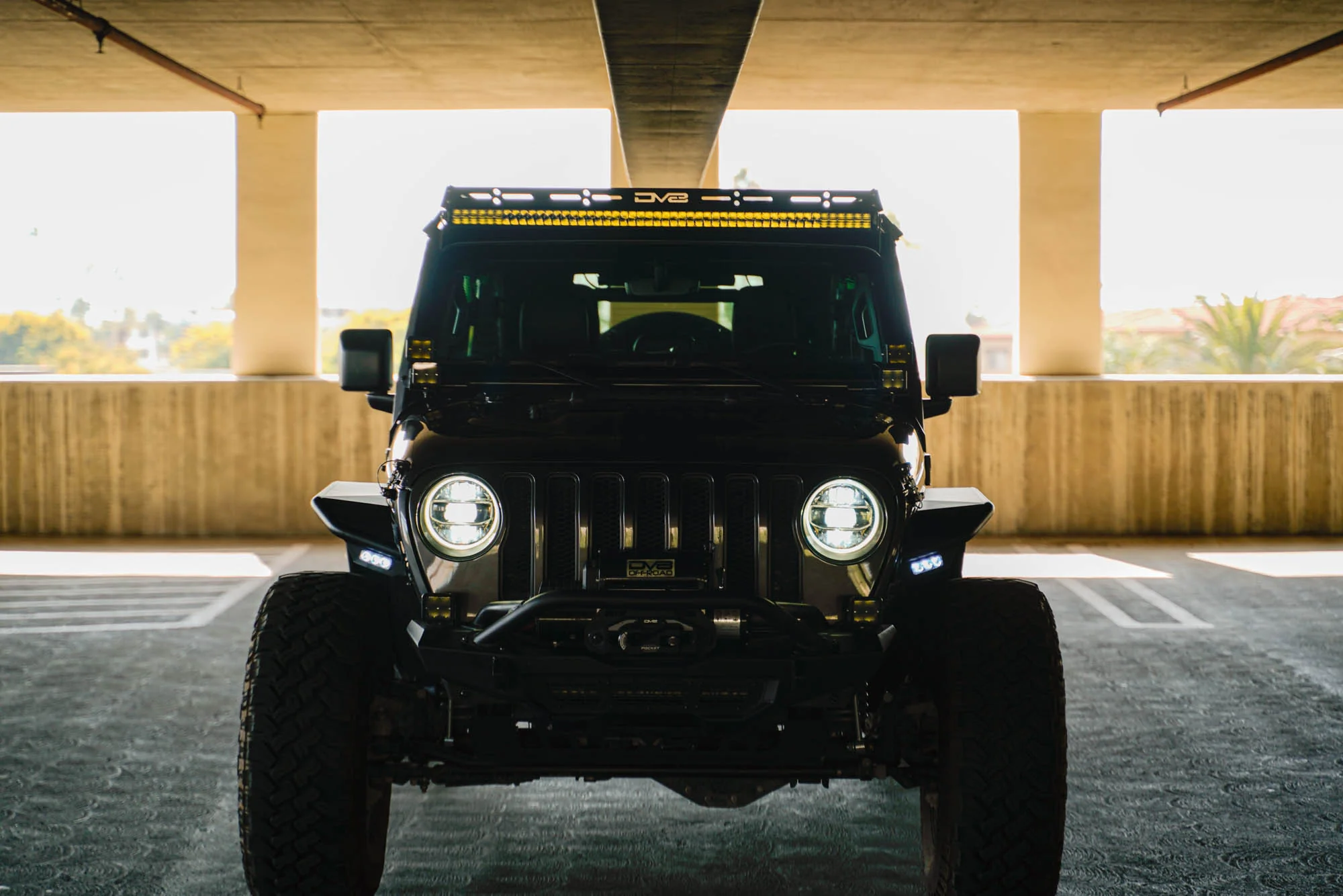 2018-2026 Jeep Wrangler JL & Gladiator JT | 50-Inch Light Bar Mount - Image 5