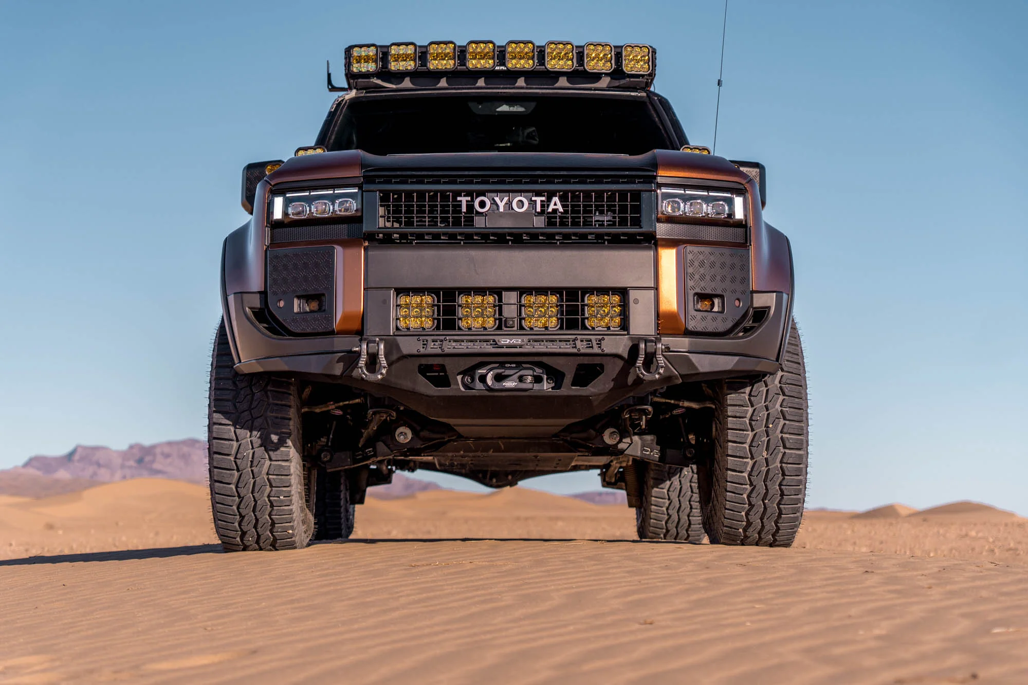 2024-2026 Toyota Land Cruiser Spec Series Front Bumper - Image 3