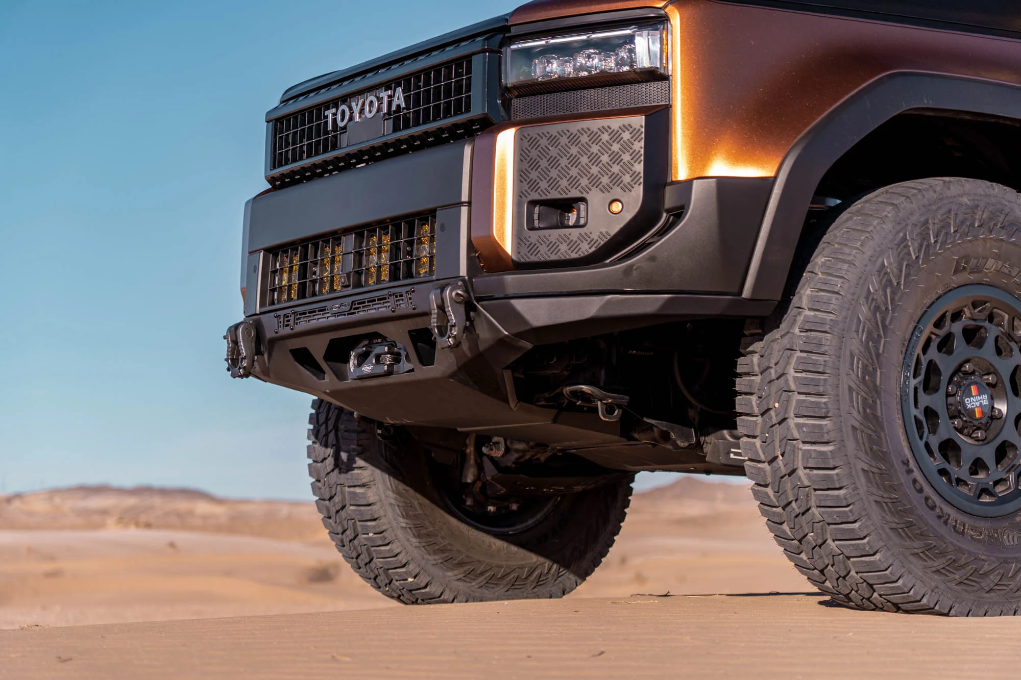 2024-2026 Toyota Land Cruiser Spec Series Front Bumper - Image 9