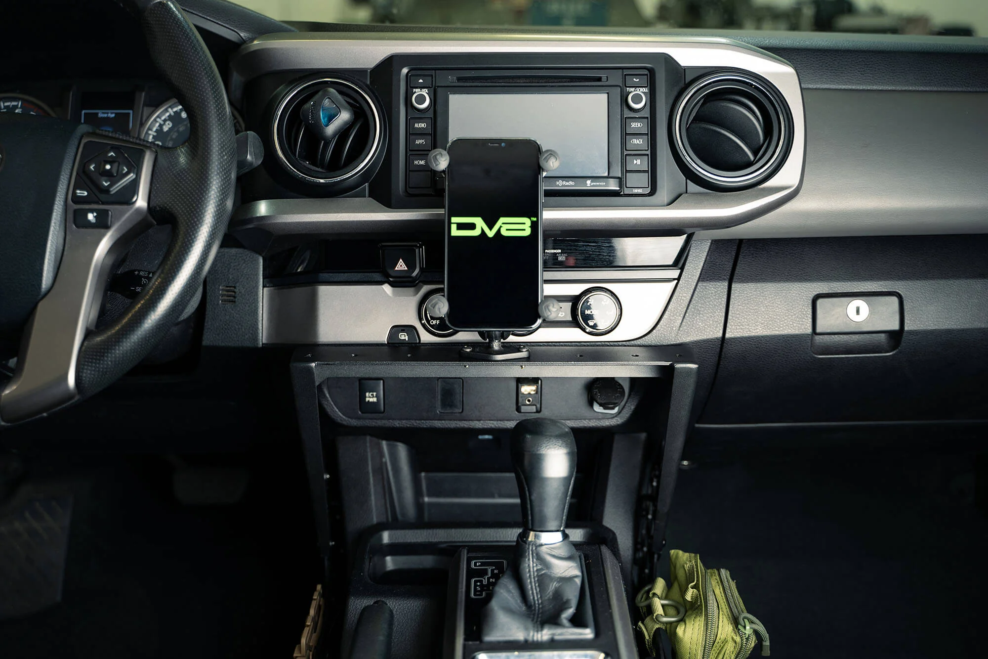 2016-2023 Toyota Tacoma Center Console Molle Panels & Device Mount - Image 5
