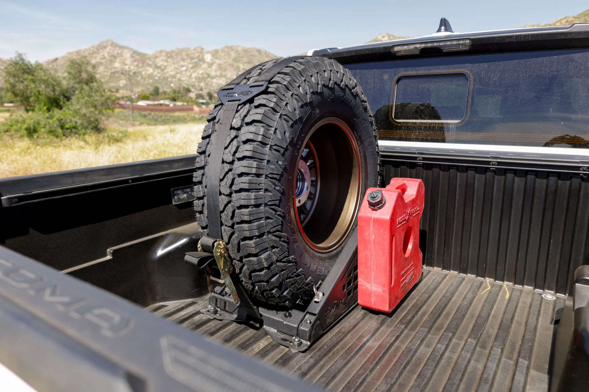 Truck Bed Universal Tire Carrier & Accessory Mount - Image 11
