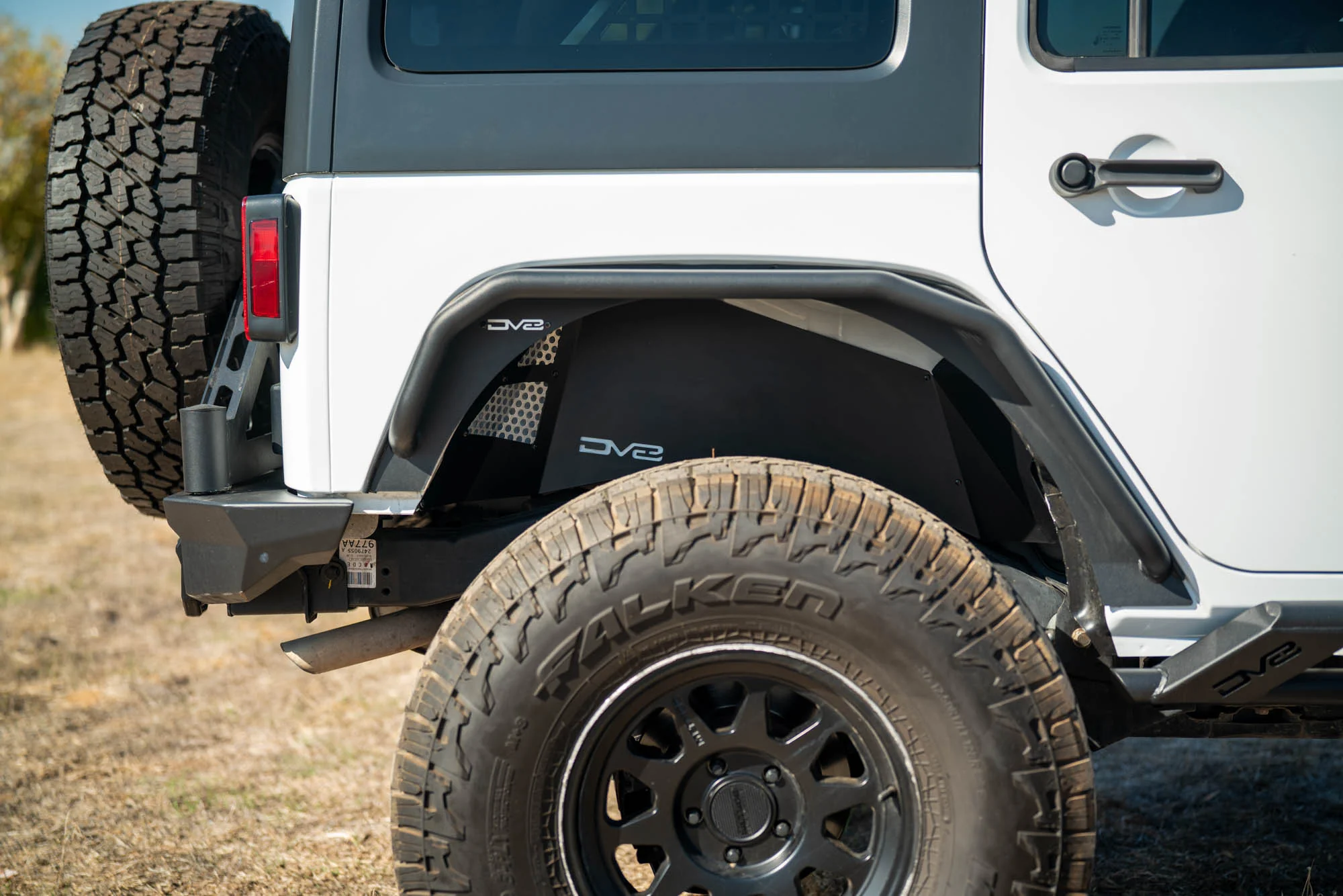 2007-2018 Jeep Wrangler JK Rear Inner Fenders - Image 4