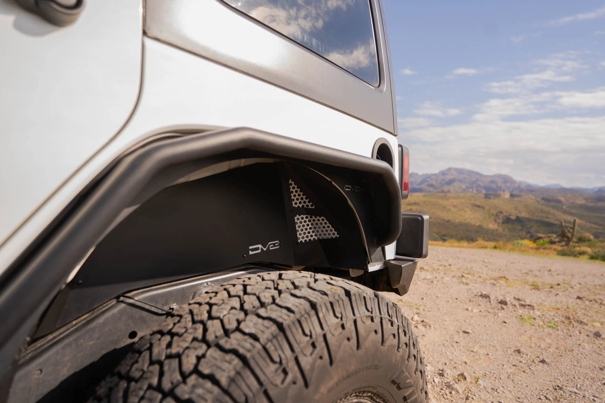 2007-2018 Jeep Wrangler JK Rear Inner Fenders - Image 7