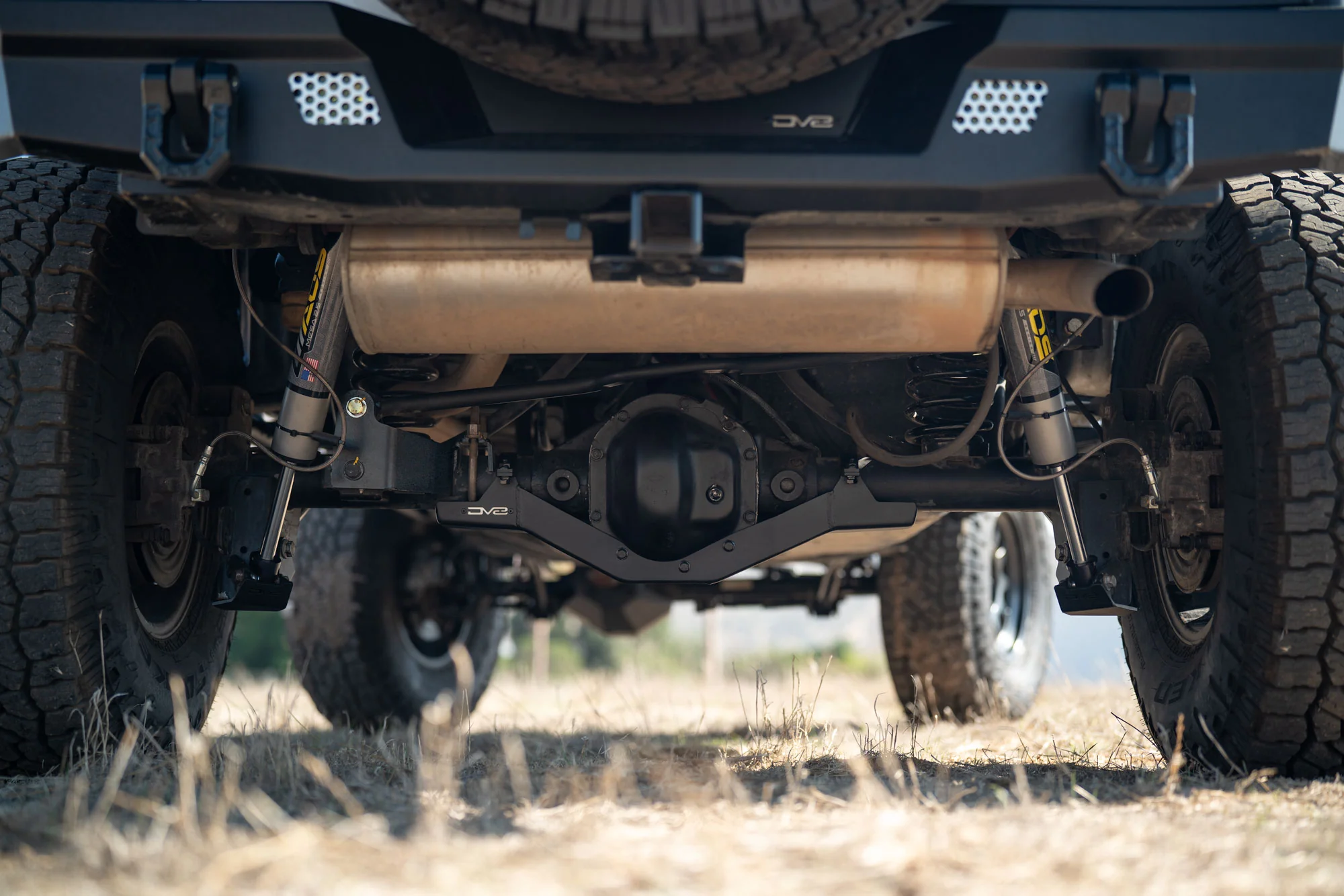 2007-2018 Jeep Wrangler JK Dana 44 Rear Differential Skid Plate - Image 3