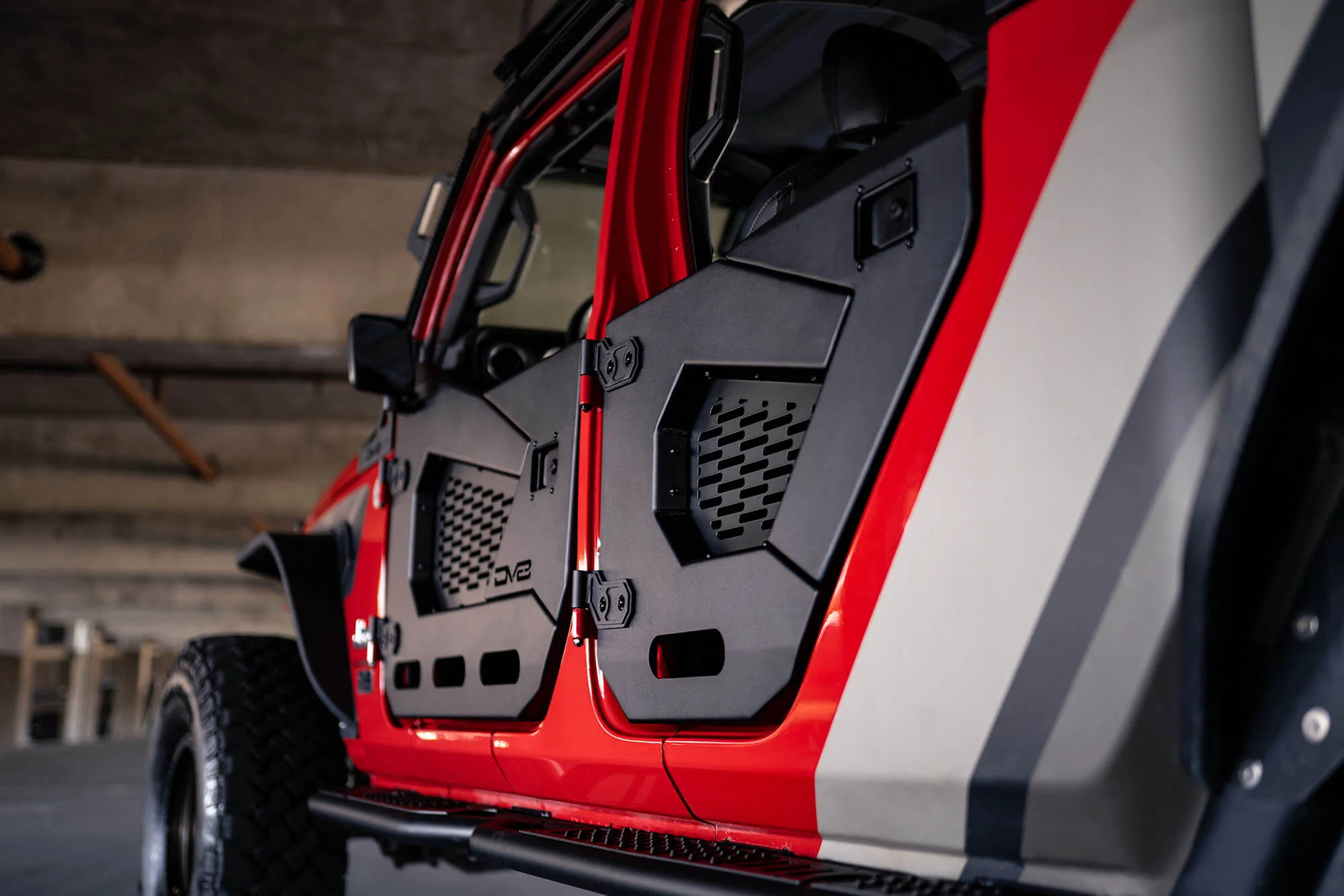 2018-2025 Jeep Wrangler JL & Gladiator JT Rear Half Doors | Spec Series - Image 5